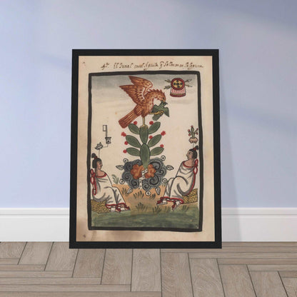 Explore the rich heritage of Mesoamerican civilizations with this Mexican Codex poster, inspired by Aztec and Mayan manuscripts. Featuring intricate glyphs, ancient symbols, and indigenous artistry, this historical wall art is perfect for history buffs, archaeology enthusiasts, and lovers of ancient cultures. Ideal for offices, libraries, or home decor, this Mesoamerican print captures the spirit of pre-Columbian Mexico. Order now and bring ancient history to life!