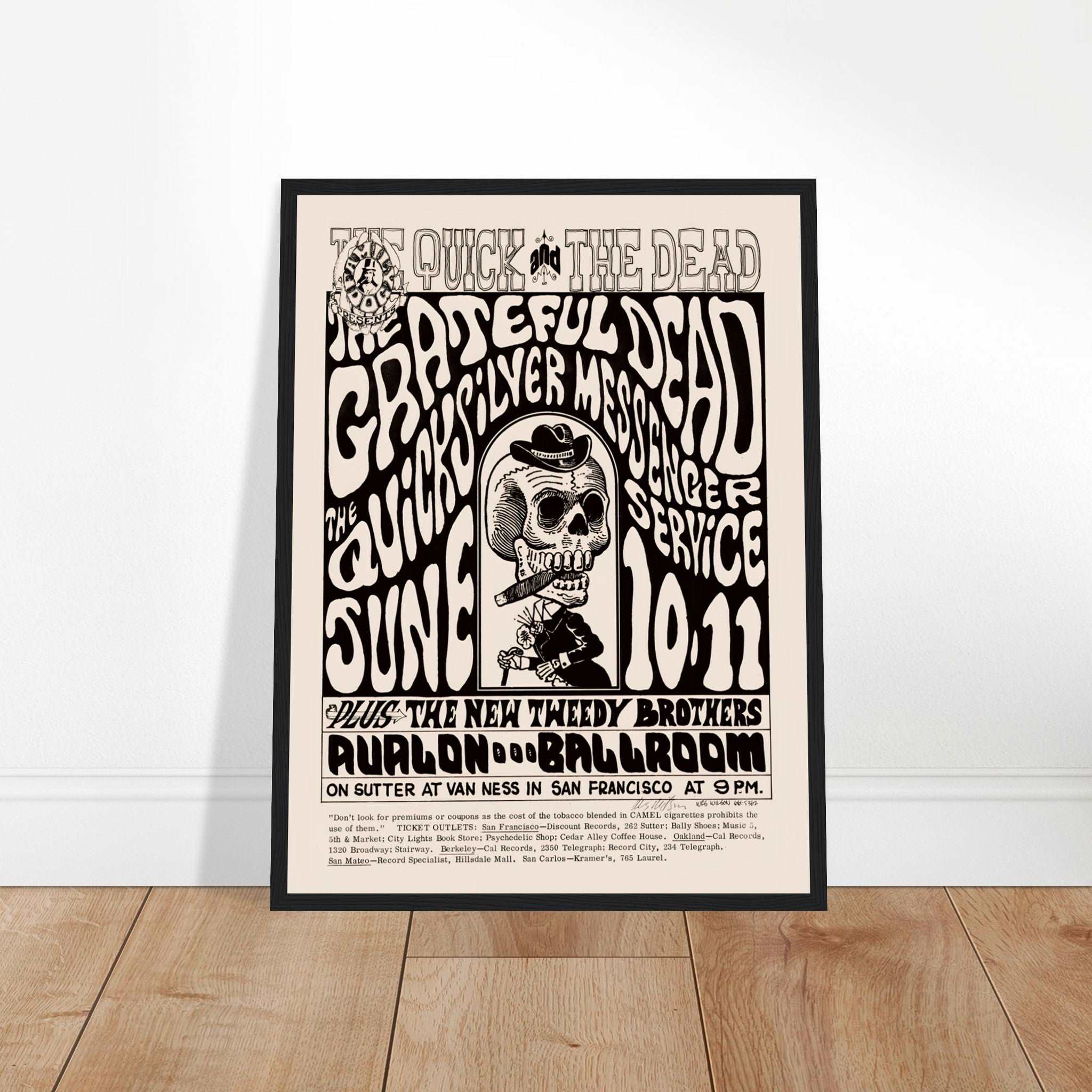Relive the energy of the Grateful Dead's 1967 concert with this vintage psychedelic poster. A must-have for Deadheads & rock collectors. Get yours now!