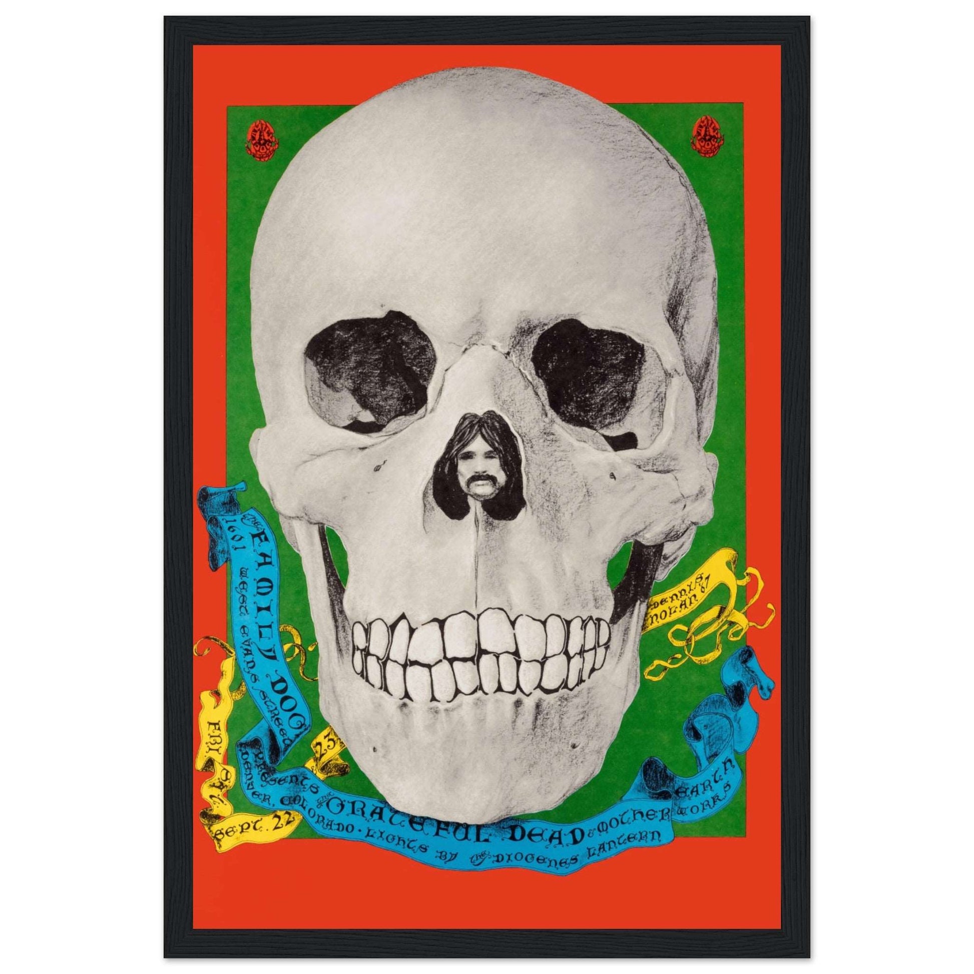Embrace the psychedelic rock legacy of Grateful Dead with this vintage concert poster, showcasing the legendary Skull & Roses or Steal Your Face design. Perfect for Deadheads, classic rock fans, and collectors of 60s and 70s memorabilia, this retro Grateful Dead print captures the band’s free-spirited, counterculture vibe. Whether decorating your home, music room, or studio, this Grateful Dead wall art is a timeless piece of rock history. Order now and bring the magic of the Dead to your space!