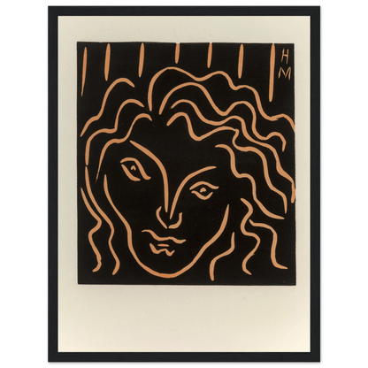 This high-quality reproduction of Tête de Femme by Henri Matisse captures the essence of modern elegance through fluid, expressive linework. A perfect example of Matisse’s minimalist portraiture, this piece reduces the human face to its most essential and beautiful form. Printed on archival-grade paper, this poster print is ideal as wall art for contemporary spaces, Scandinavian-style interiors, or anyone drawn to French modernism and clean design. Whether you're a fan of fine art, minimalist aesthetics, or