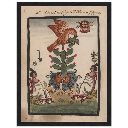 Explore the rich heritage of Mesoamerican civilizations with this Mexican Codex poster, inspired by Aztec and Mayan manuscripts. Featuring intricate glyphs, ancient symbols, and indigenous artistry, this historical wall art is perfect for history buffs, archaeology enthusiasts, and lovers of ancient cultures. Ideal for offices, libraries, or home decor, this Mesoamerican print captures the spirit of pre-Columbian Mexico. Order now and bring ancient history to life!
