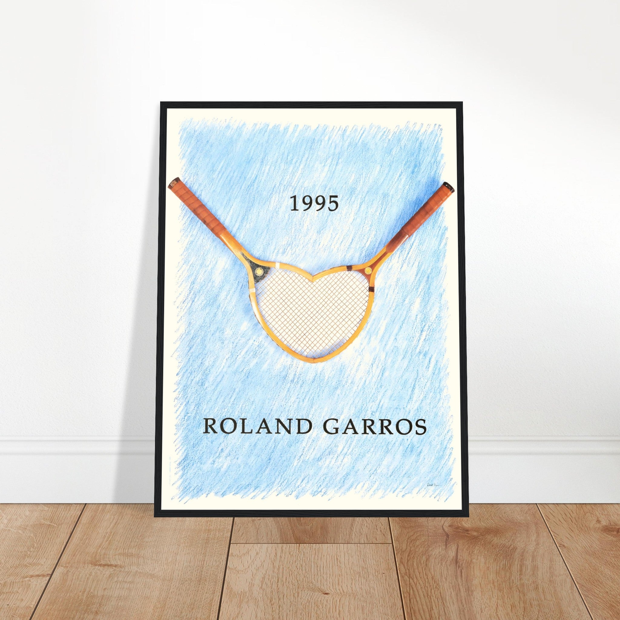 Celebrate the excitement of Roland Garros 1995 with this vintage poster, showcasing the iconic French Open tennis tournament. Featuring classic retro artwork, this high-quality print captures the spirit of one of tennis’ most prestigious events. A must-have for tennis fans, sports memorabilia collectors, and those who appreciate the history of French tennis. Whether displayed in a sports room, office, or living space, this Roland Garros 1995 poster adds a touch of sports history to your walls. Order today a
