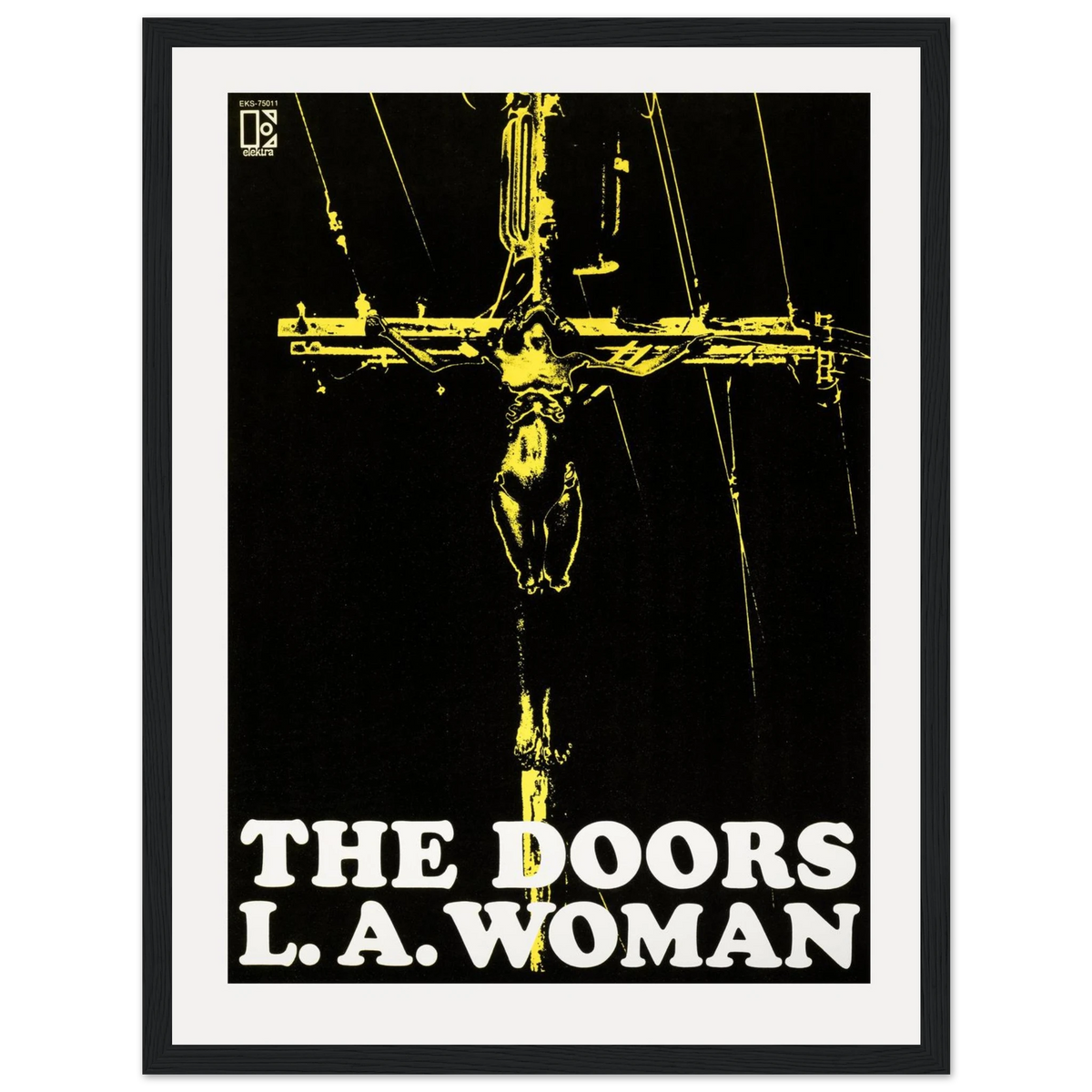 The Doors L.A. Woman Poster | Classic Rock Album Art – Poster Peak