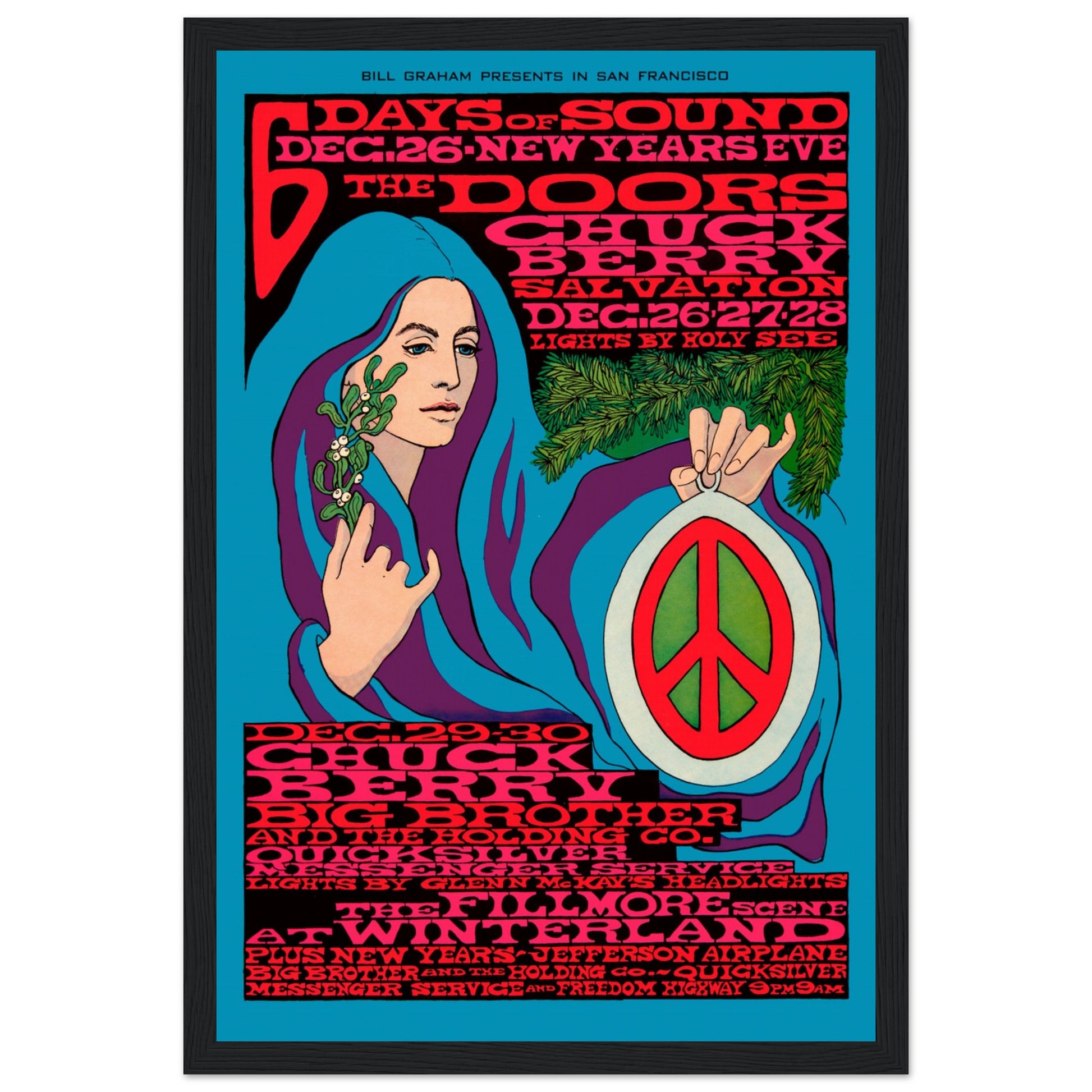 Step into the golden era of psychedelic rock with this vintage The Doors concert poster, showcasing Jim Morrison, Ray Manzarek, Robby Krieger, and John Densmore. Inspired by 60s and 70s rock memorabilia, this classic rock wall art is perfect for music lovers, collectors of vintage concert posters, and fans of psychedelic music history. Whether decorating a music room, studio, bar, or man cave, this The Doors poster brings the raw energy of legendary hits like "Light My Fire" and "Riders on the Storm" to you