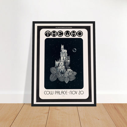 Own a piece of rock history with this vintage concert poster from The Who’s legendary performance at the Cow Palace. Featuring striking 1970s-era design, this poster captures the raw energy and rebellious spirit of one of the most influential rock bands of all time. Whether you were there or just wish you had been, this print is perfect for music lovers, classic rock collectors, and fans of authentic concert art. Printed on high-quality archival paper, it makes a bold statement in any home studio, music roo