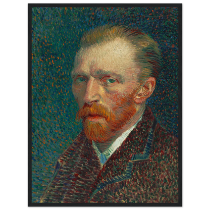 Expressive portrait Self-Portrait by Vincent van Gogh, reflecting the artist’s inner world through bold strokes and vibrant color.