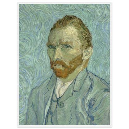 Expressionist artwork Self-Portrait by Van Gogh, a powerful depiction of emotion, resilience, and artistic identity.