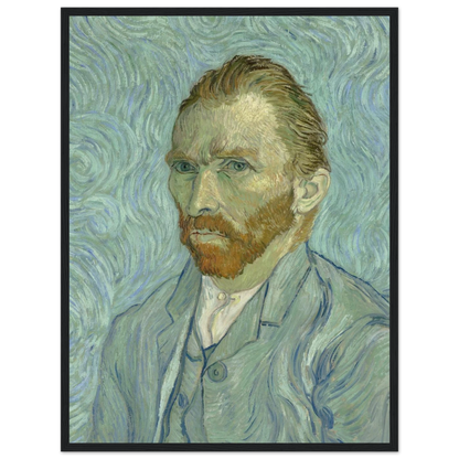 Fine-art reproduction of Self-Portrait by Vincent van Gogh, showcasing the texture, movement, and inner reflection of the artist’s style.