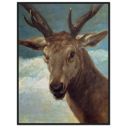 Poster reproduction of Cabeza de Venado by Diego Velázquez, a Spanish Baroque masterpiece showcasing the painter’s naturalistic detail and quiet dignity.
