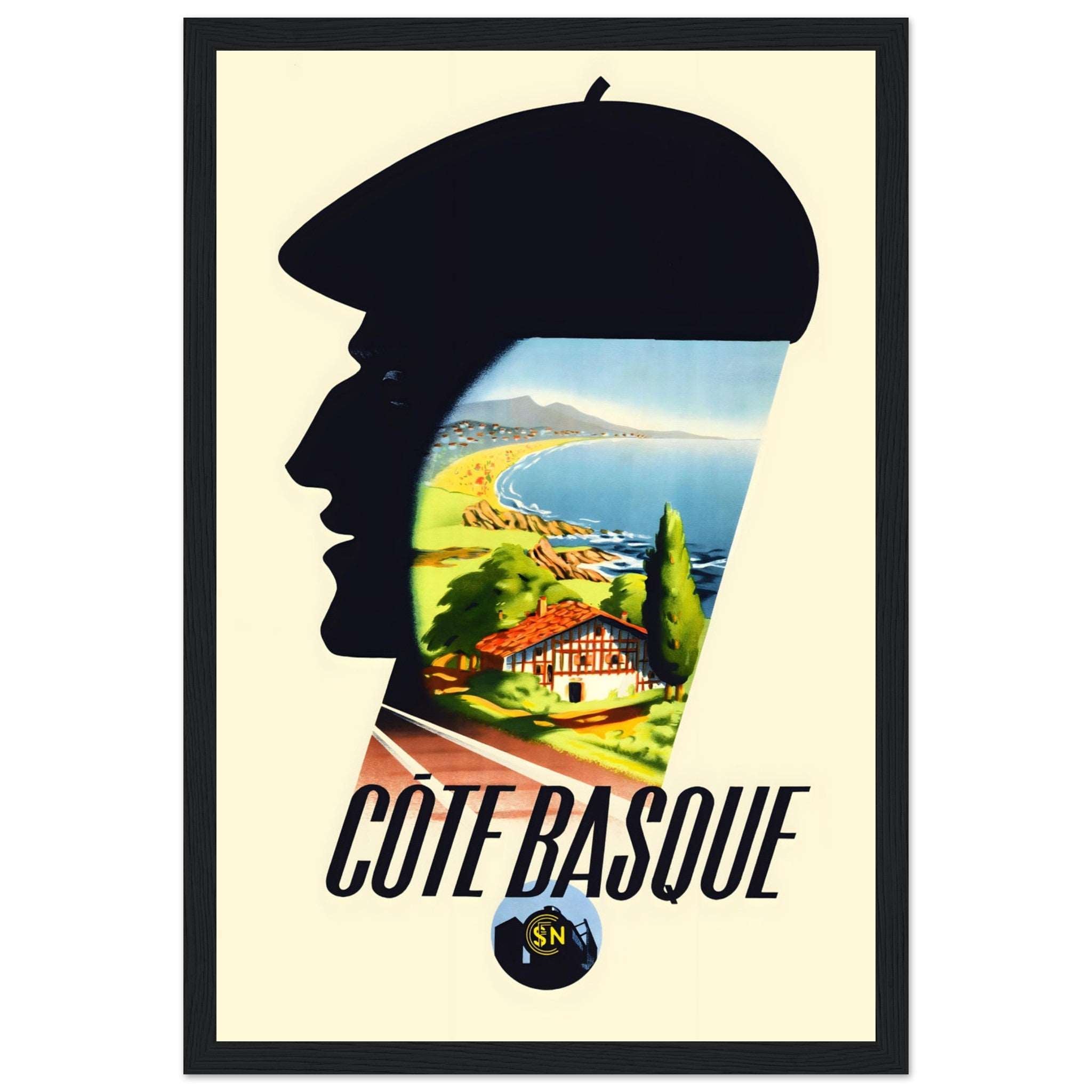 Experience the beauty of Basque Country with this vintage travel poster, featuring stunning artwork inspired by Bilbao, San Sebastián, and Vitoria-Gasteiz. Whether you're a fan of Spanish culture, Northern Spain landscapes, or coastal destinations, this Basque Country print is a perfect addition to your home, office, or travel-themed decor. Celebrate the rich traditions, history, and iconic locations of the Euskadi region with this stylish retro Spain wall art. Order now and bring a touch of Basque charm to