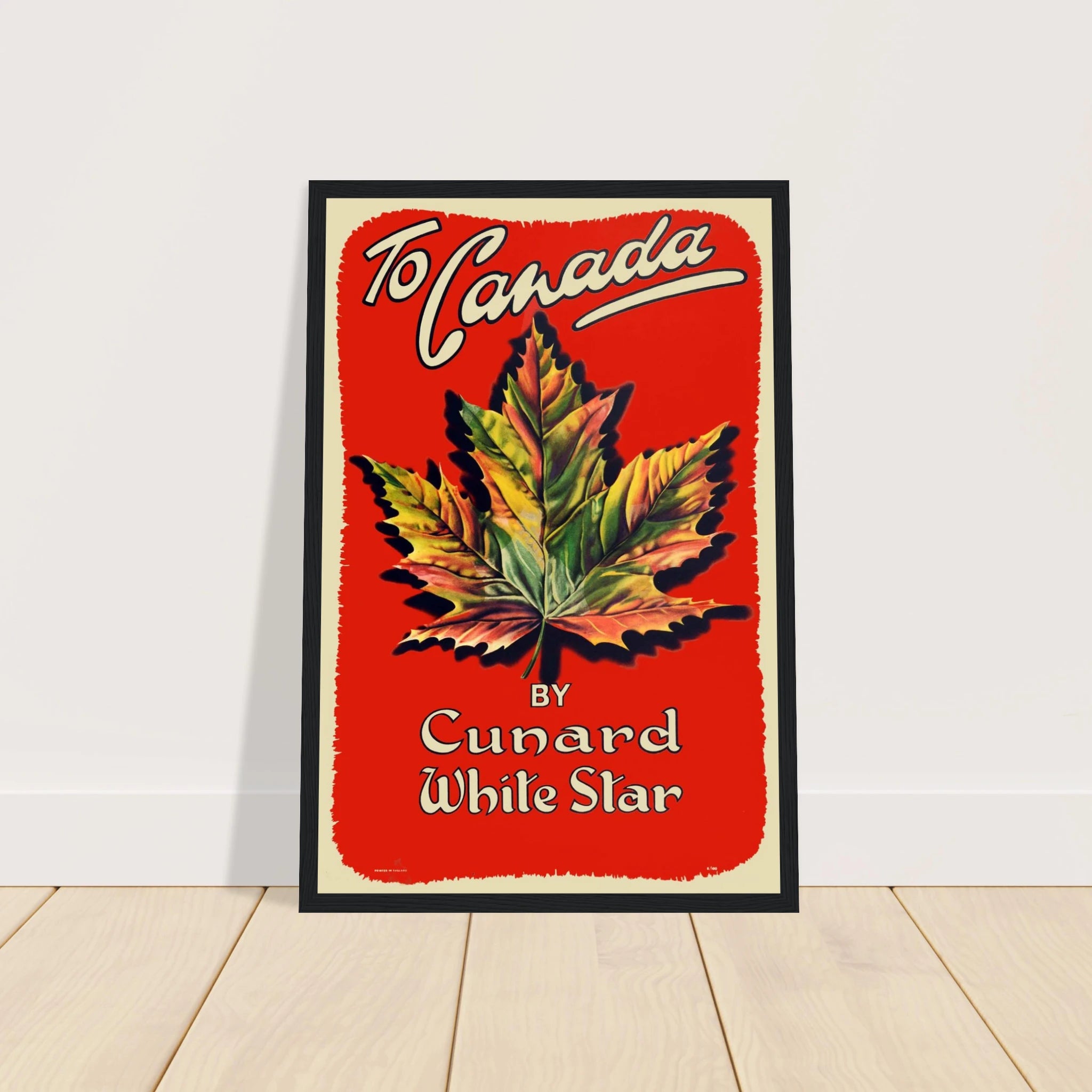 Celebrate the beauty and spirit of the north with this vintage Canada travel poster, featuring a bold maple leaf design in a striking retro style. Inspired by mid-century tourism art, this print combines graphic simplicity with national pride, making it a perfect piece for modern cabins, boho spaces, or world traveler galleries. The vivid colors and clean lines reflect both nostalgia and timeless design, ideal for anyone who loves Canadian culture, nature-inspired decor, or stylish vintage artwork. Printed 