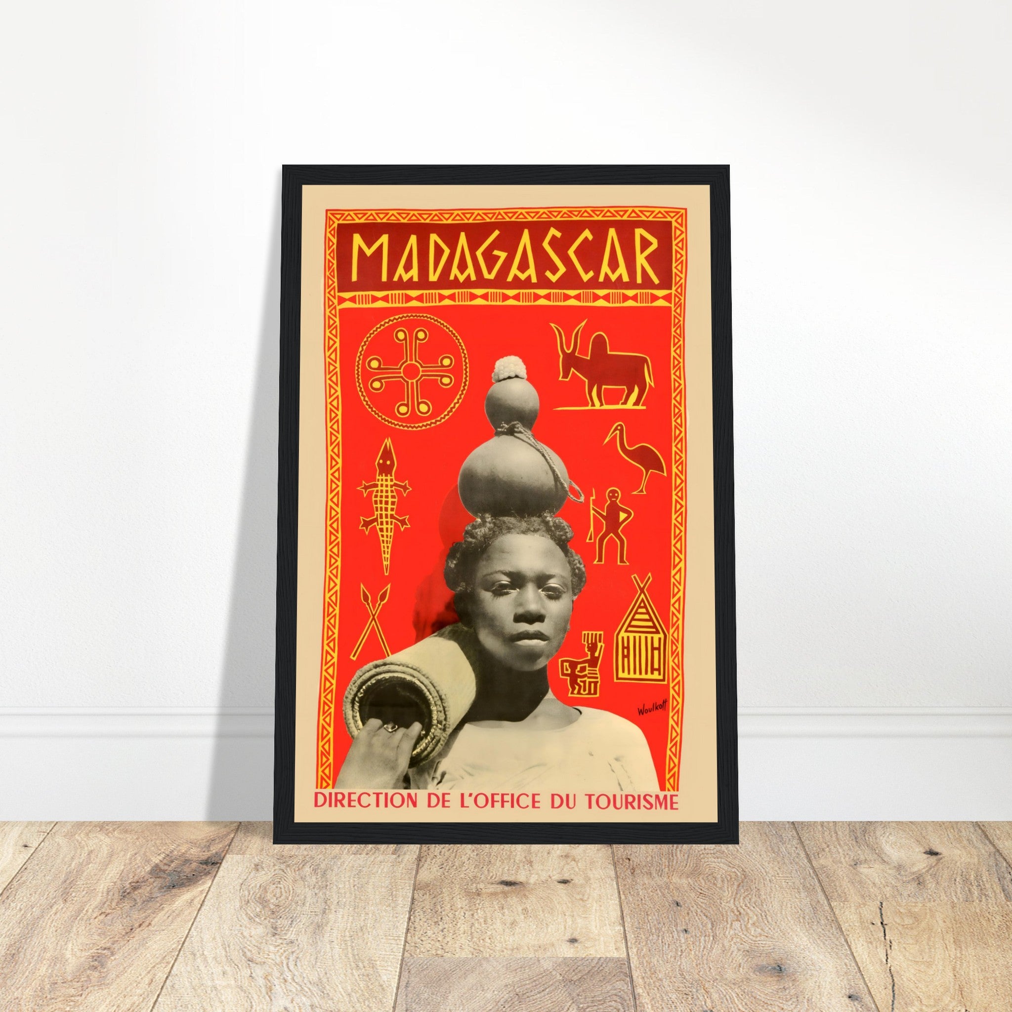 Celebrate the charm of Madagascar with this vintage African travel poster, inspired by the island’s rich culture, wildlife, and landscapes. This retro East Africa wall art is ideal for those who love adventure, vintage prints, and exotic destinations. Whether you’re decorating a living room, office, or travel-themed space, this Madagascar print brings warmth and history to any setting. A great gift for art collectors, travelers, and lovers of African design!