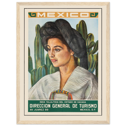Celebrate cultural beauty and timeless style with this vintage Mexican woman poster, featuring a graceful figure in traditional dress with vivid detail and color. This artwork reflects the rich heritage of Mexican culture, making it a powerful visual statement for any room. Whether displayed in a living room, kitchen, or creative space, the poster brings warmth, identity, and artistic flair to your decor. Printed on premium paper stock for sharp image quality, this piece is ideal for art collectors, heritag