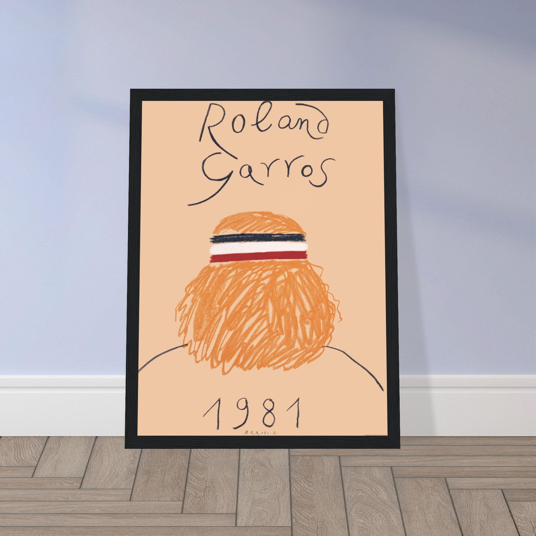 Rare Roland Garros 1981 poster, celebrating the iconic French Open. A must-have for tennis fans & collectors of vintage sports memorabilia. Shop now!